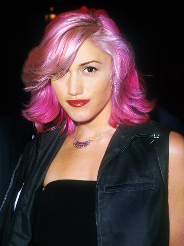 gwen stefani pink hair