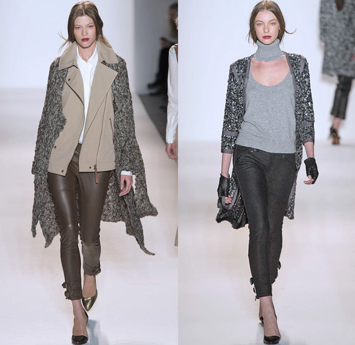 rachel zoe 2013 2014 fall autumn winter womens runway catwalk new york fashion week show denim jeanswear