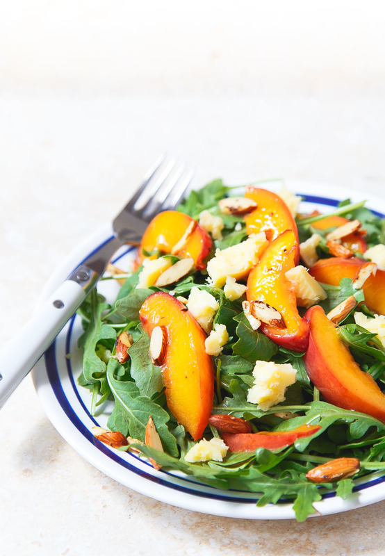 Kerrygold_Butter_Braised_Nectarine_and_Aged_Cheddar_Salad