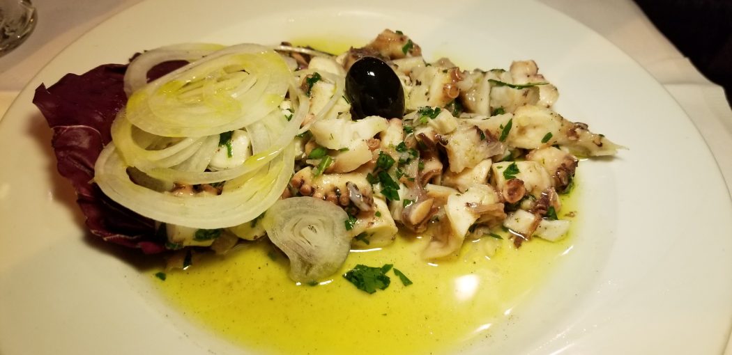 Split Konoba Kod Joze Salata od hobotnice Octopus Salad