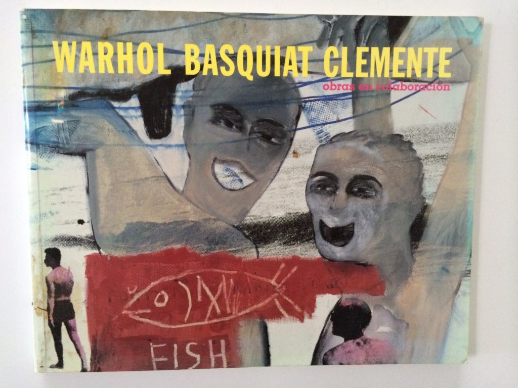 andy warhol jean michel basquiat clemente art book painting 1