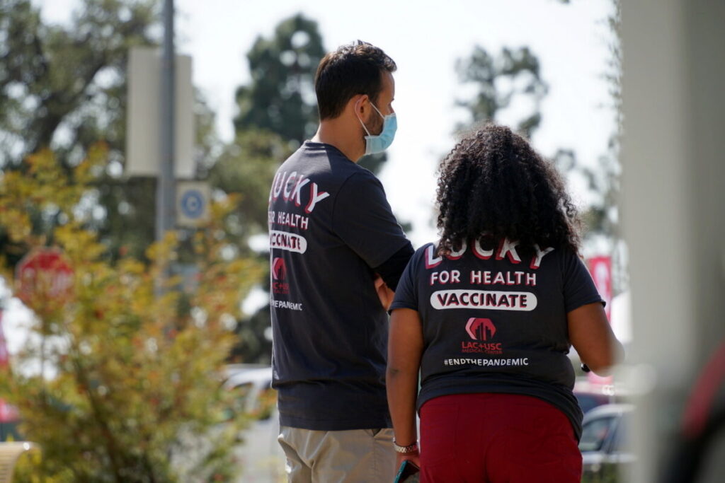 Lucky Brand Designs For LA Healthcare Workers